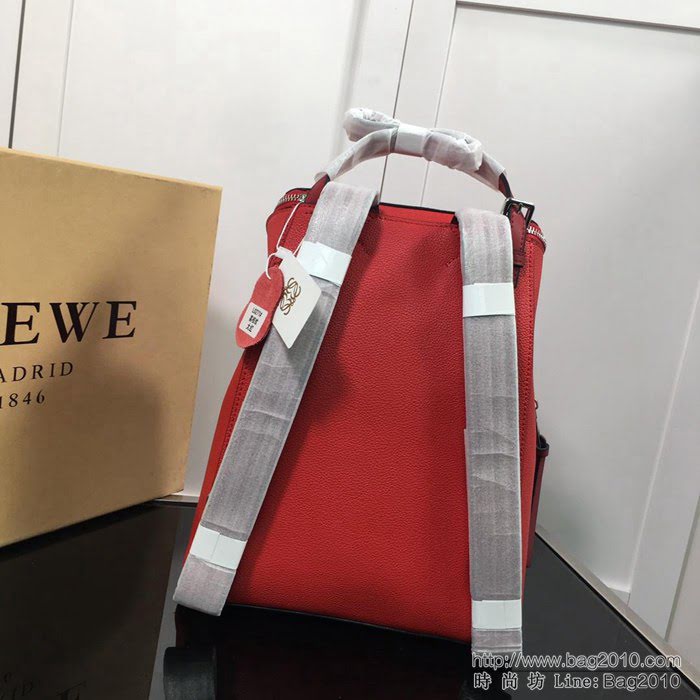 LOEWE羅意威 18秋冬新款 Goya small backpack系列 新款小牛皮雙肩背包 0271  jdl1215